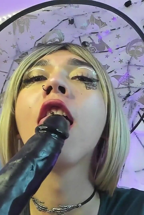 Part 3 POV Blowjob and Viber Fucking a Sexy Witch Until Cum