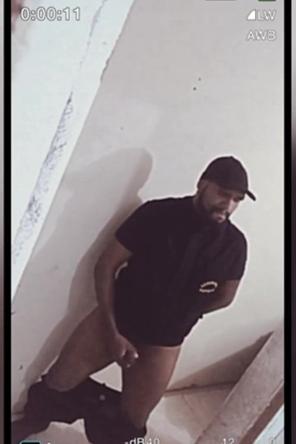 Security Guard Masturbating at Work