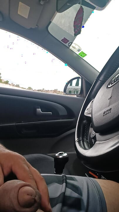 Straw in car