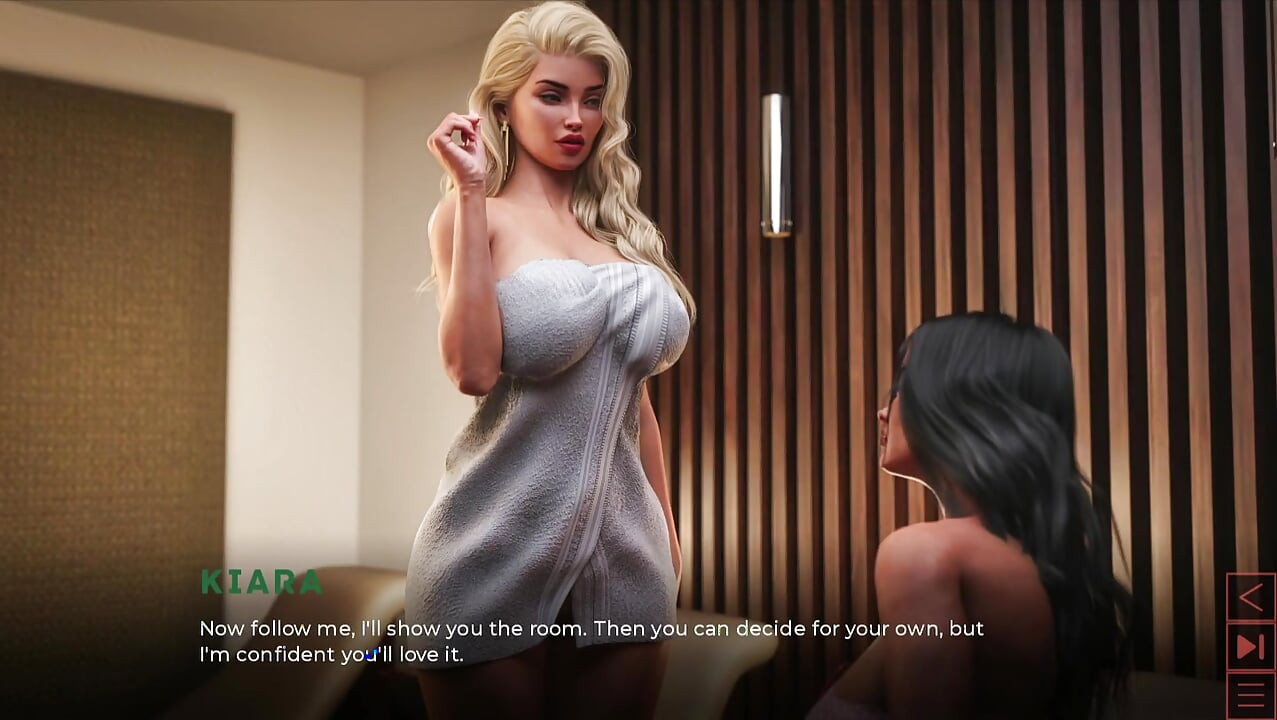 the synthetic milf massage in sauna