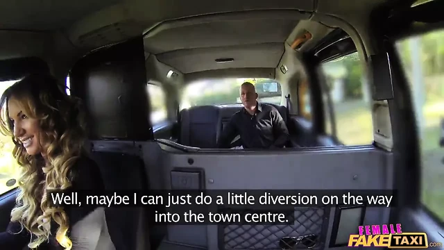 FemaleFakeTaxi Sexy driver loves a hard cock