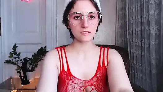 Christmas Bodystocking Cocktease