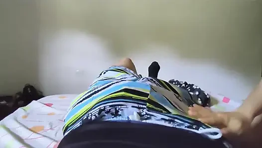 My Friend's Girlfriend Loves to Play with My Cock