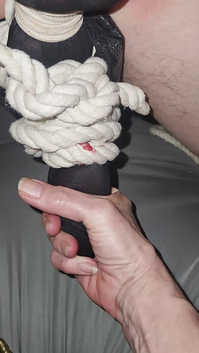 Goode Girl CBT a Nylon, Some Ropes and Ballbusting