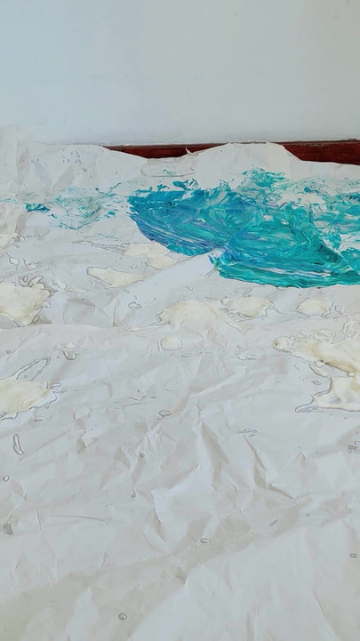 Фут-арт - живопис ногами