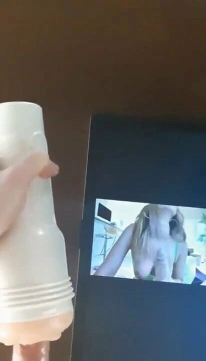 Jada Stevens Fleshlight Huge Cumshot Tribute