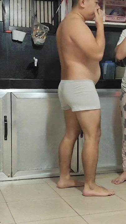 SNEAK FUCK AT THE KITCHEN BEFORE GOING TO SLEEP | Clip 1