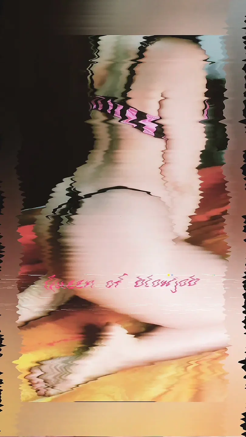 Hotblondygirl loud orgasm in red lingerie