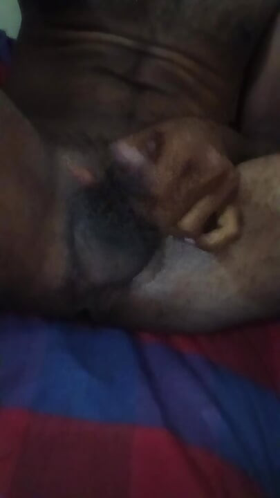 Uncut cock ejaculation