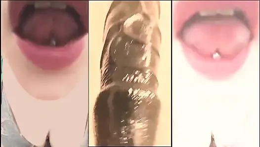 Versi video peregangan mulut cowok kulit hitam kontol besar