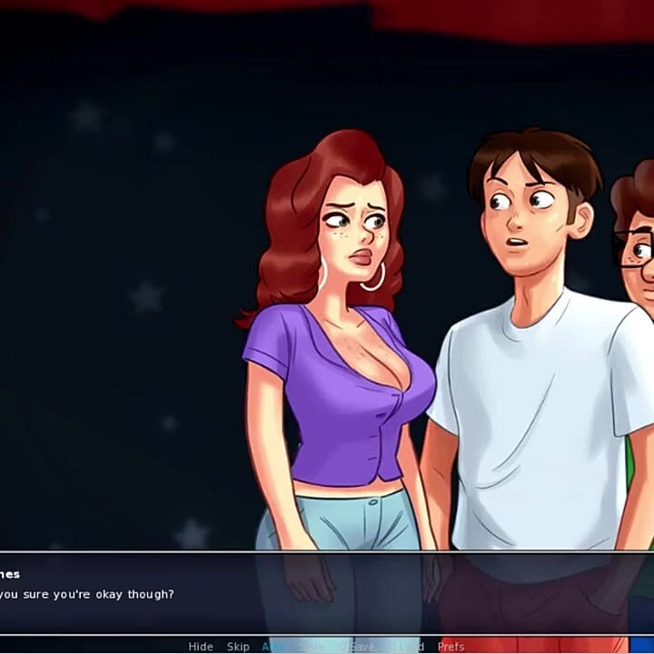 Summertime Saga - Eve might be pregnant after Johannes fucked her