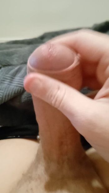 Young guy jerking off his hard cock  #9