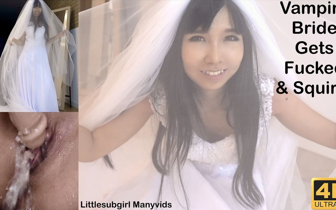 Une Mariée Vampire Se Fait Baiser Et Squirte - 4K