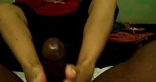 WLF25 Latina Footjob