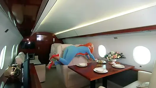 Fotoğraf çekiminden sahne arkası, 4 kedi kıyafeti ve jet fotoğraf çekimi