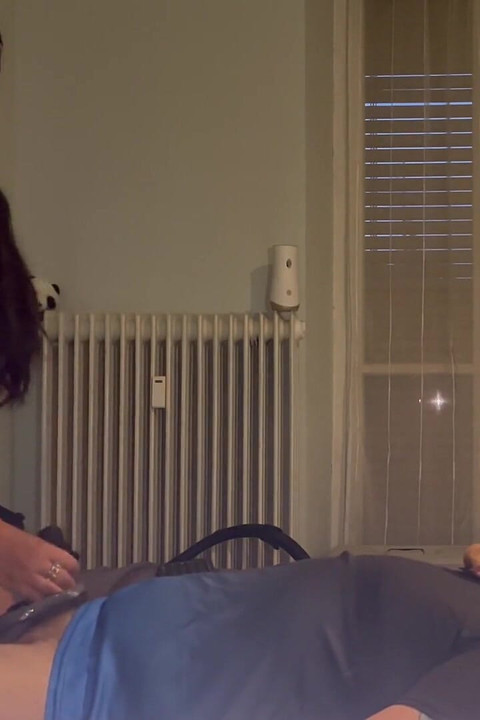 I Put My Feet in Your Face and Cumming You Fill the Stocking