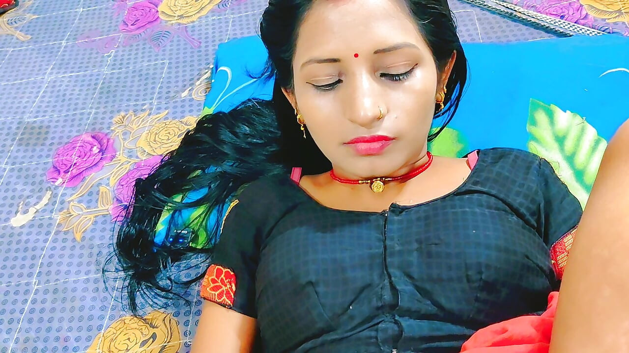 18 Year old Teen Step Sister Lost her Virginity with her Step Brother Big Cock Hindi audio