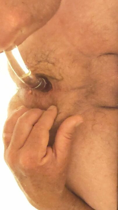 Glass dildo