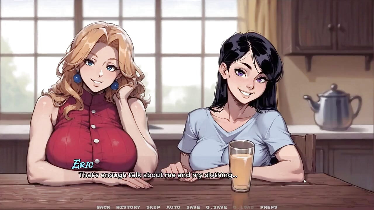 My New Girlfriend Taboo Hentai Game Ep.48 Caught by My Father in Law with My Step Mom and GF in the Kitchen!