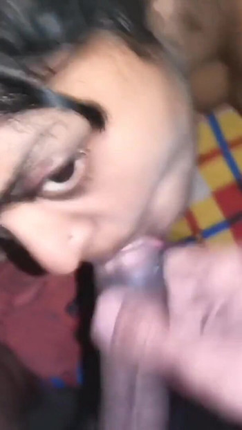 Key moment from "Horny bhabhi enjoy my bbc dick and cum in mouth"