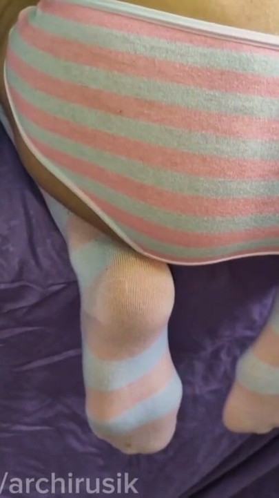 Milky sweet Sissy Femboy sucks His Huge Cock during sex with sperm. | Clip 1