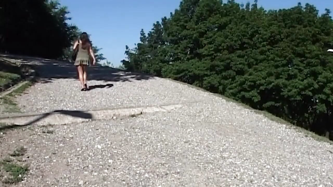 Horny MILF Picked up Outdoors for Sloppy Couch Pounding