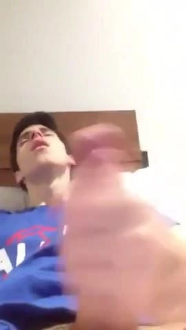 Sexy Boy Wank and Taste his Cum
