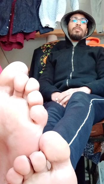 Male feet soles compilation