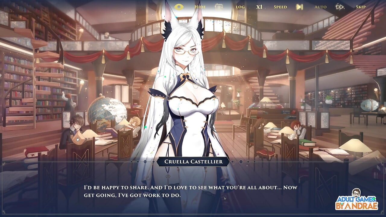 Wanderer: Broken Bed Gameplay Part 2 - Nighttime Blowjob by Isabella