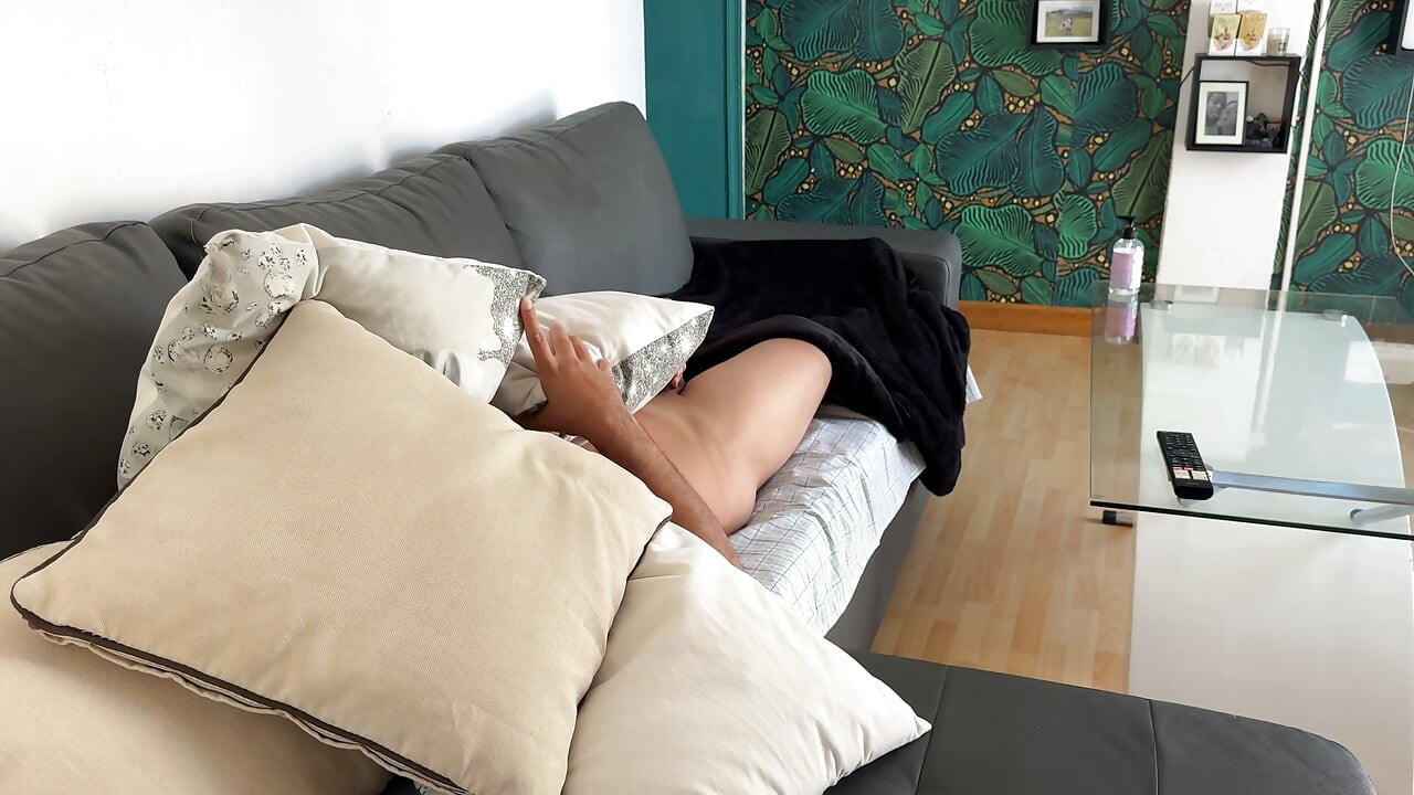 THE EXOTIC - My Sloppy Stepsister Masturbates And Impregnates Her On The Couch