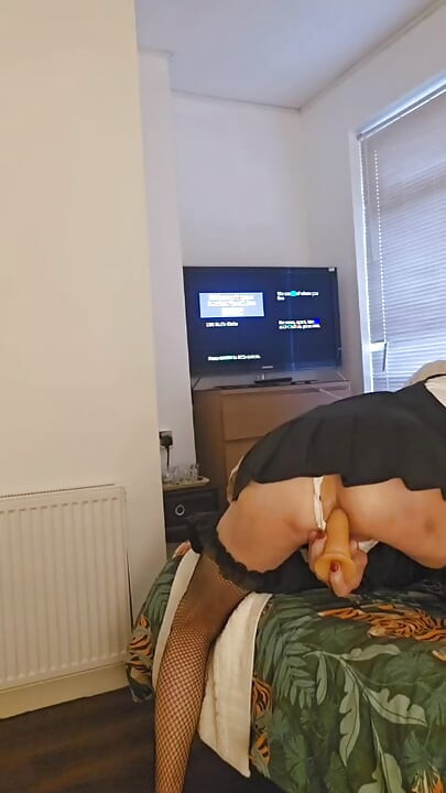 slo play anal toy and spanking.