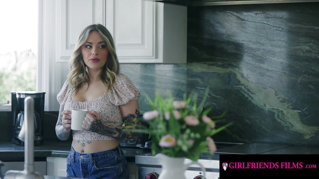 GIRLFRIENDS FILMS - Haley Reed Has INTENSE Lesbian Fuck With In Law After Wedding!