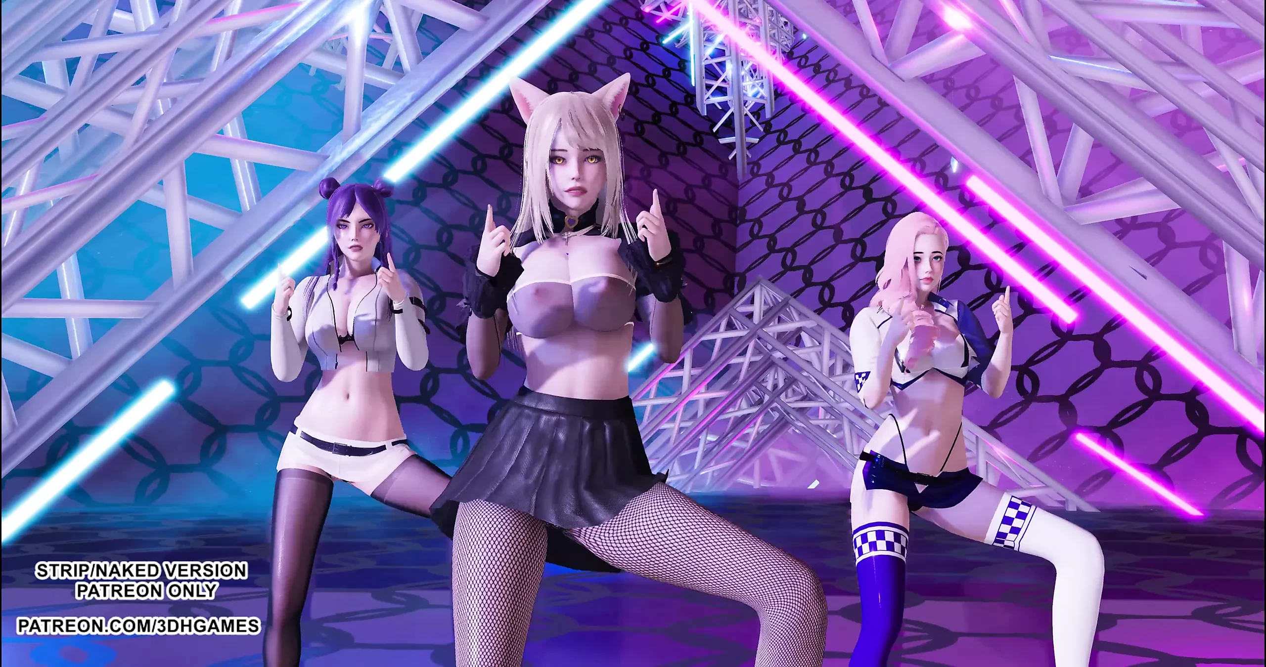 Mmd zweimal - Durchbruch mit Ahri, Kaisa, Seraphine - sexy Tanz