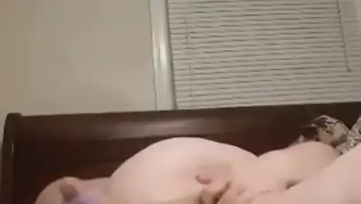 Bbw wife playing with herself