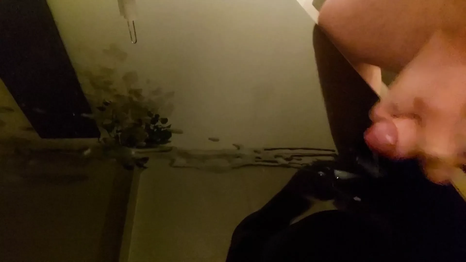 Huge load of cum on table