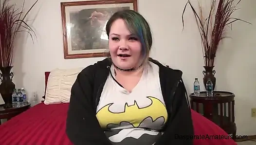 Desperate Amateurs Harley BBW First Time on Film