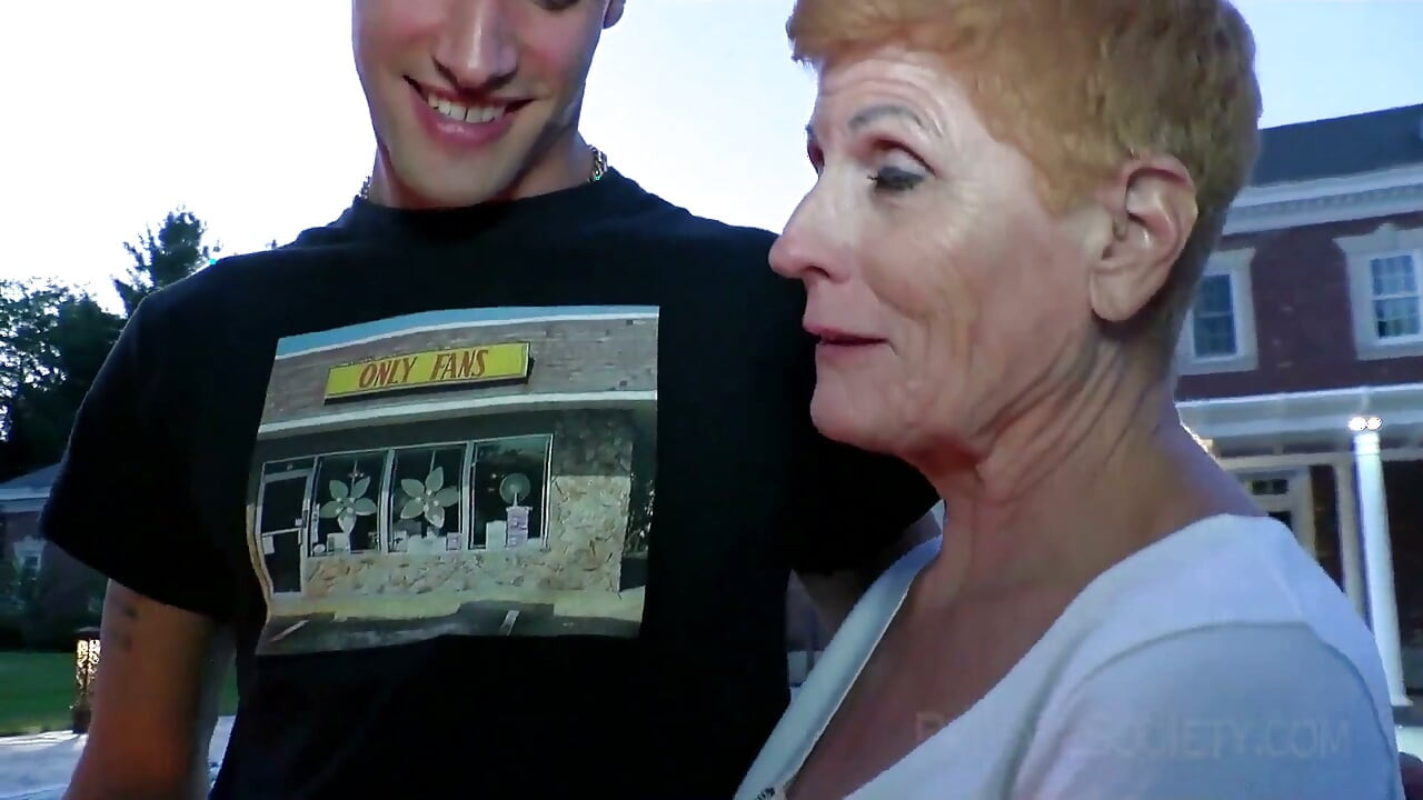 Raunchy Grandma Takes Anal