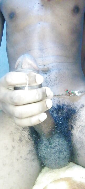Playing with my black dick