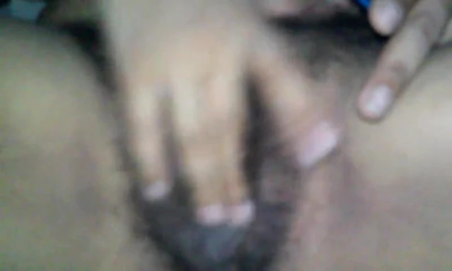 Hairy Young Mexican Woman Masturbates