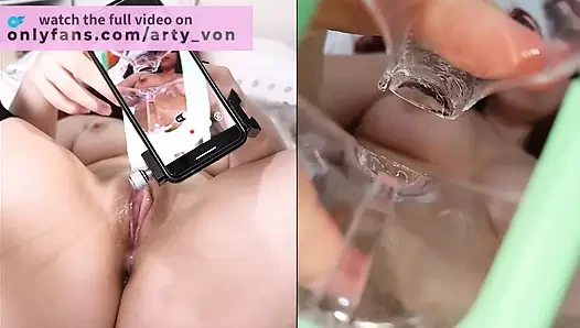 Pov close-up ekstrem pakai spekulasi untuk melihat ke dalam memekku saat aku orgasme berkali-kali
