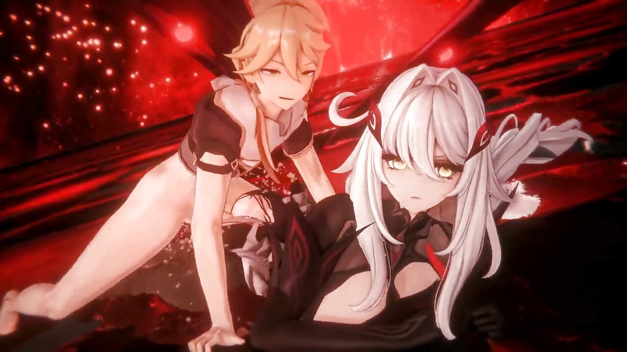 Genshin Impact - Ronova and Anastasya Passionate Sex - 3D Hentai Animations