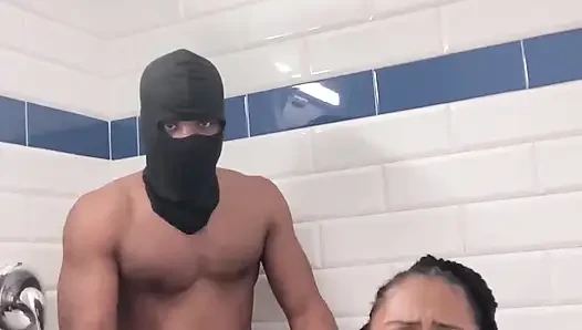 Big titty big booty Sex Goddess gets fuck hard in shower!
