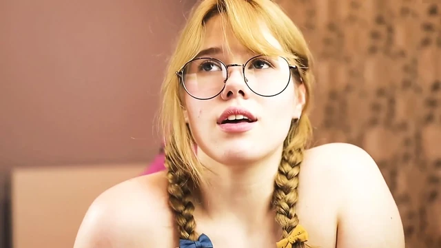 Shy girl talking dirty and fucking herself