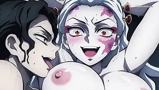 Her Body Shook, Her Eyes Rolled, His Cum Filled ( AI Generated )