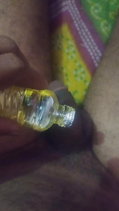 Masterbating oil