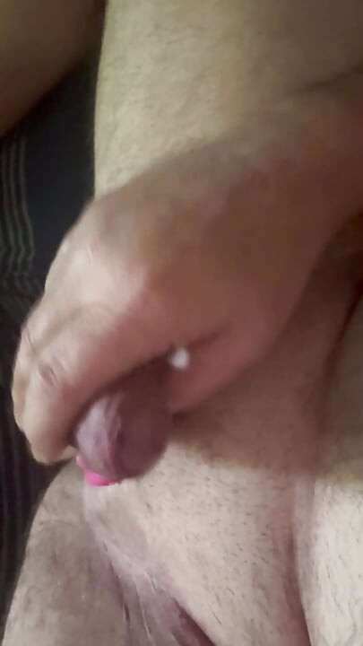 Wearing cock ring