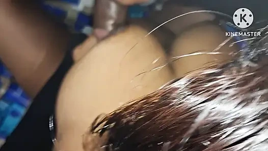 Desi darling getting fucked in Mouth