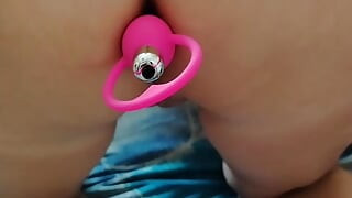 Dildo v zadku