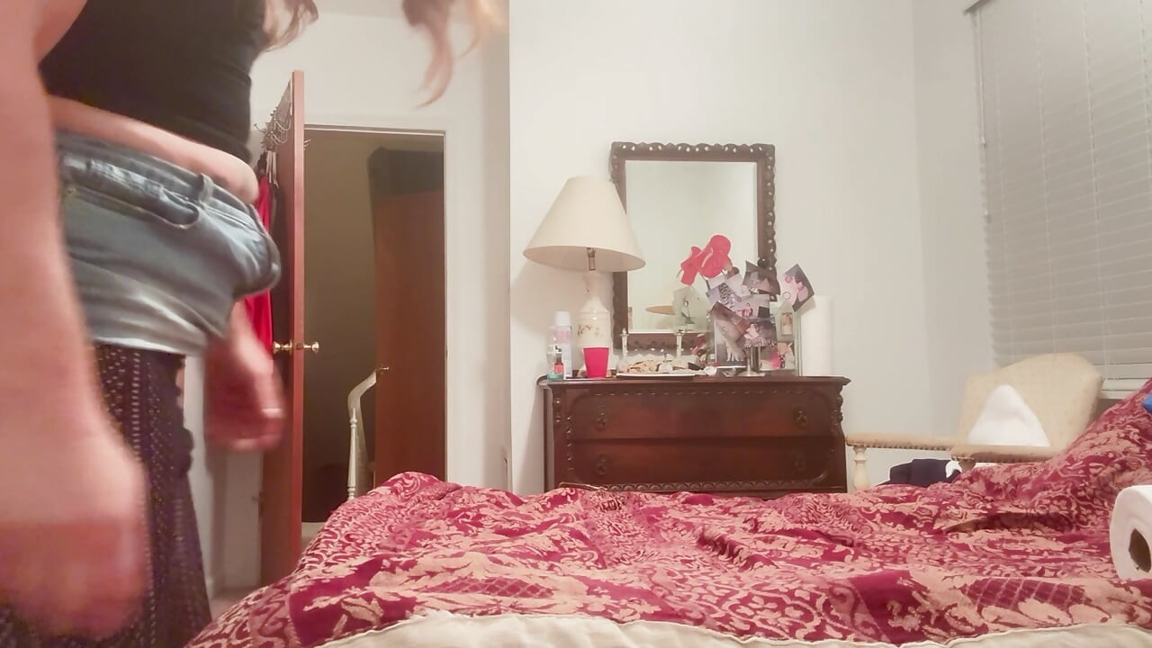 Sissy riding big cucumber