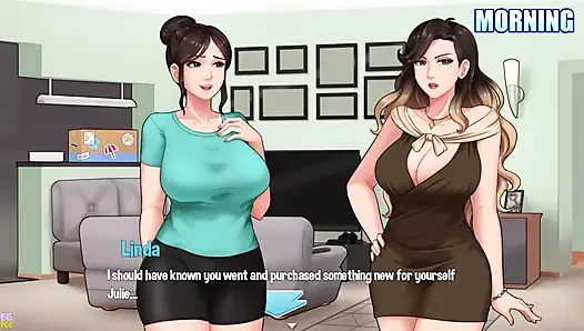 House Chores #57 Pool Party Ends in a Foursome with Three Hot Girls